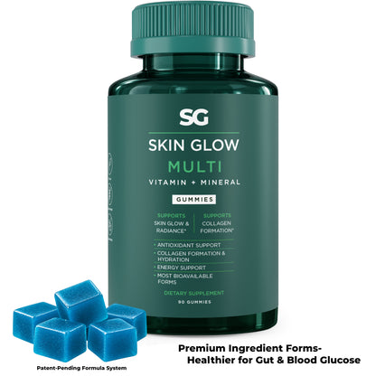 Full Nutrition System: Skin Glow - Multivitamin + Minerals, 90 Gummies